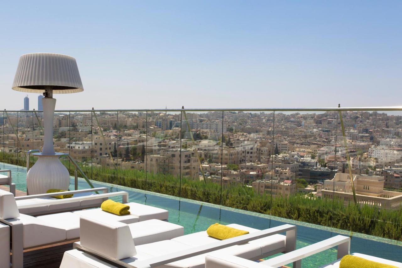 Regency Palace Амман Екстер'єр фото View from the rooftop pool